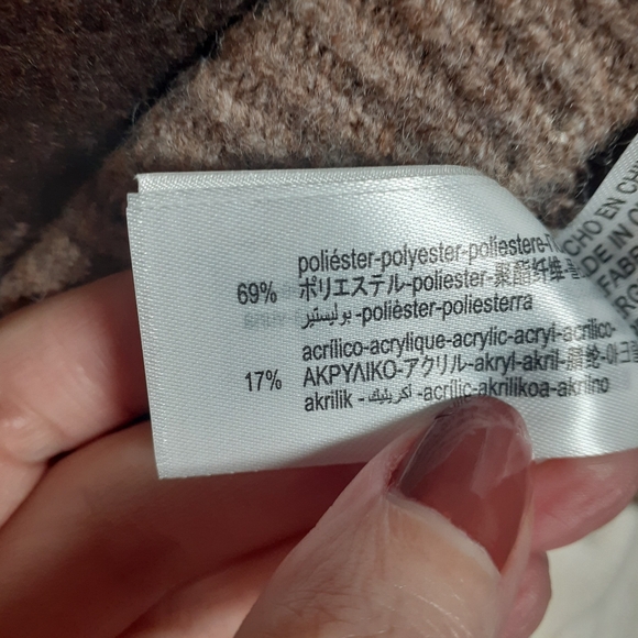 Zara Cotton Blend Oversized Striped Sweater - Picture 12 of 12